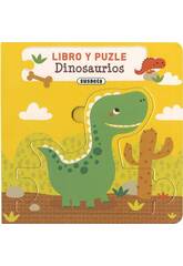 Libro e puzzle Dinosauri Susaeta S5108002