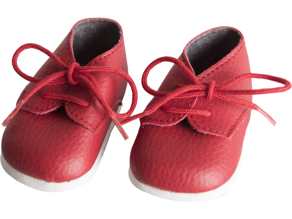 Zapatos Rojo con Cordones Muñeca 43-46 cm. Asivil 5361605