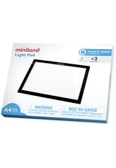 Tablette Lumineuse A4 Led Light Pad Box Dessin Tableau De Copie Miniland 95100