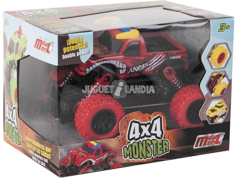 Reibungwagen Monster Animal 4x4