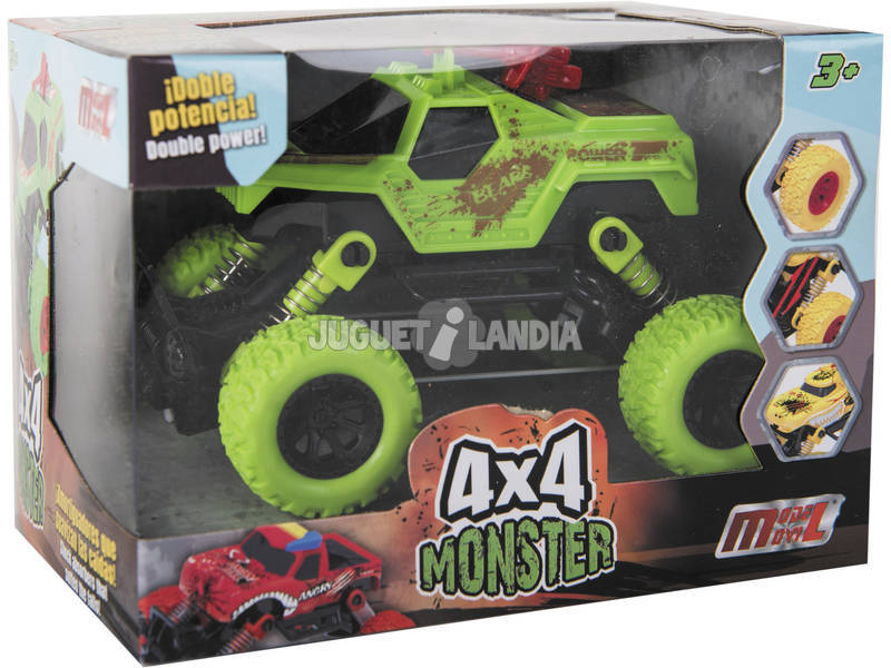 Coche Friccion Monster Strong Power 4x4