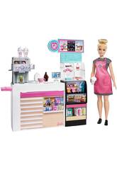 Barbie Cafetera con Accesorios Mattel GMW03