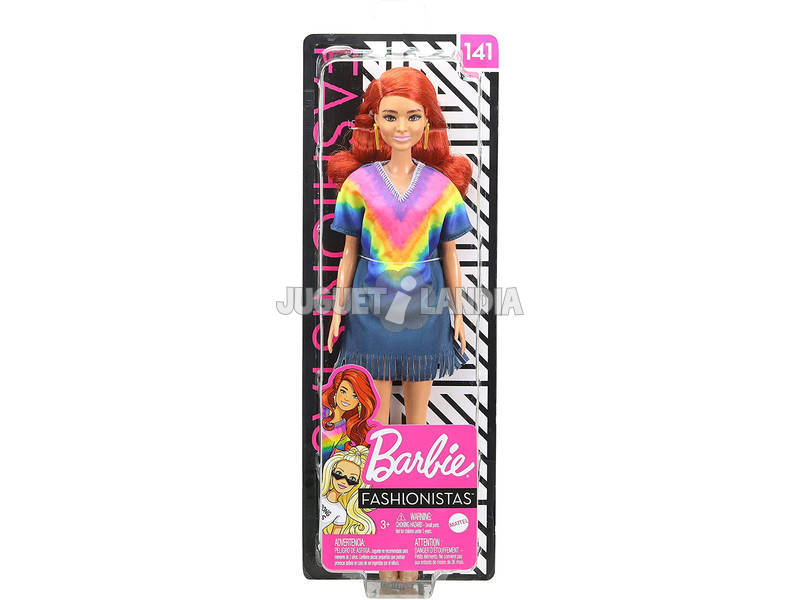 Barbie Fashionistas Pelirroja Mattel GHW55
