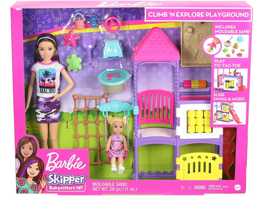 Barbie Skipper Aire de Jeu Mattel GHV89