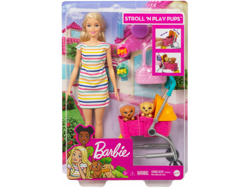Barbie et Ses Animaux de Compagnie Mattel GHV92