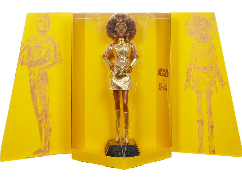 Barbie Star Wars C3PO Sammlung Mattel GLY30