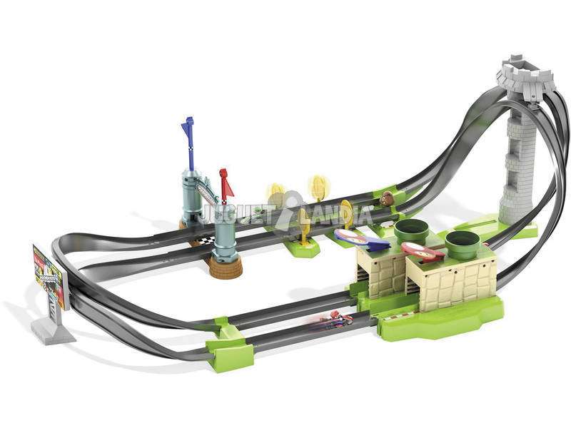 Hot Wheels Mini-circuit De Mario Kart Mattel GHK15