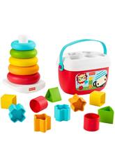 Fisher Price Pack Eco Pir�mides y Bloques Mattel GRF11