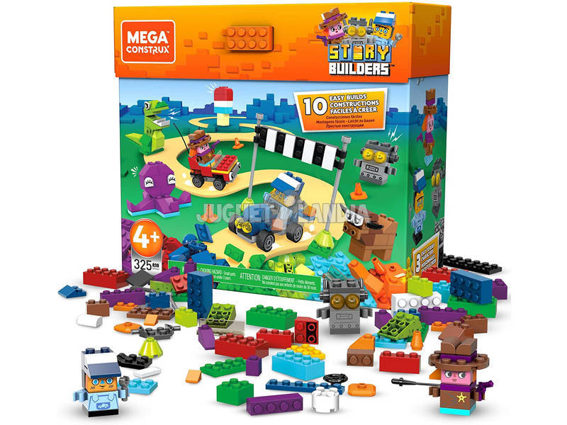 Mega Construx Story Builders 325-Teile Schachtel Mattel GRG42