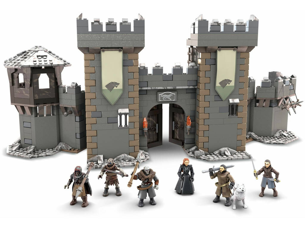 Jogo de Tronos Mega Construx Got A Batalha De Winterfell Mattel GMN75