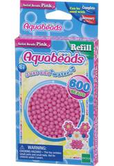Aquabeads Pack Perles Solides Rose Epoch Para Imaginar 32588