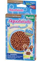 Aquabeads Pack Perles Solides Marr�n Clair Epoch Para Imaginar 32608