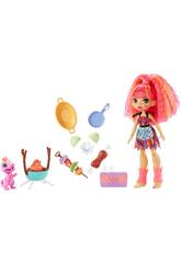 Cave Club Mu�eca Emberly Bbq Mattel GNL96