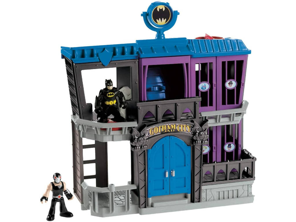 Imaginext Prigione Gotham City con Figure Mattel W9642