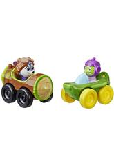 Top Wing Pack 2 Mini Véhicules Shirley and Chomps Hasbro E5817
