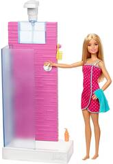 Barbie Mobilier Douche Mattel FXG51