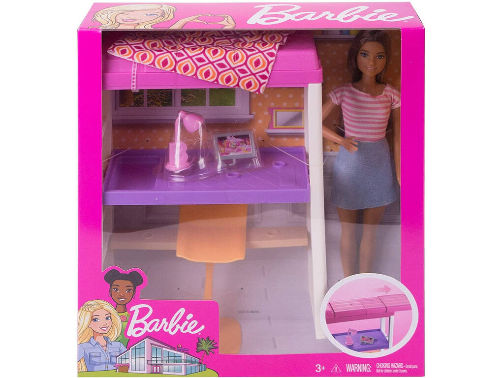 Barbie Mobili Camera da letto Mattel FXG52