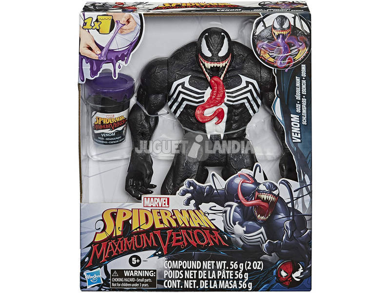 Spiderman Maximum Venom Figura Venom Ooze Hasbro E9001