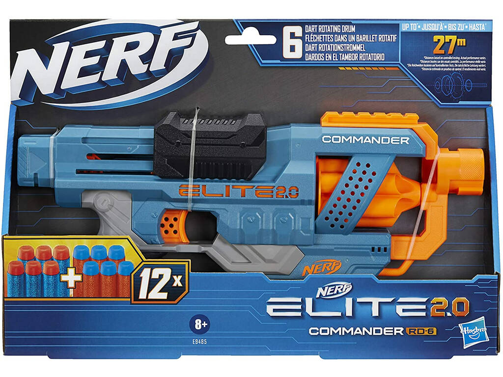 Nerf Elite 2.0 Commander RD-6 Hasbro E9485