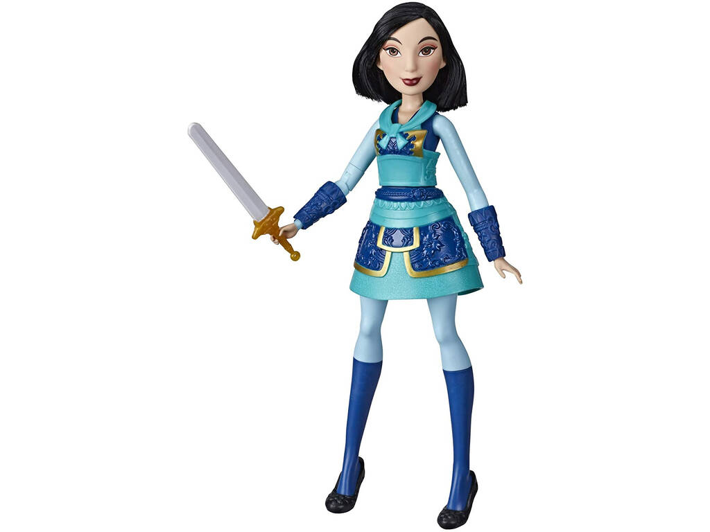 Disney Prinzessinnen Mulan Kriegerin Puppe Hasbro E8628