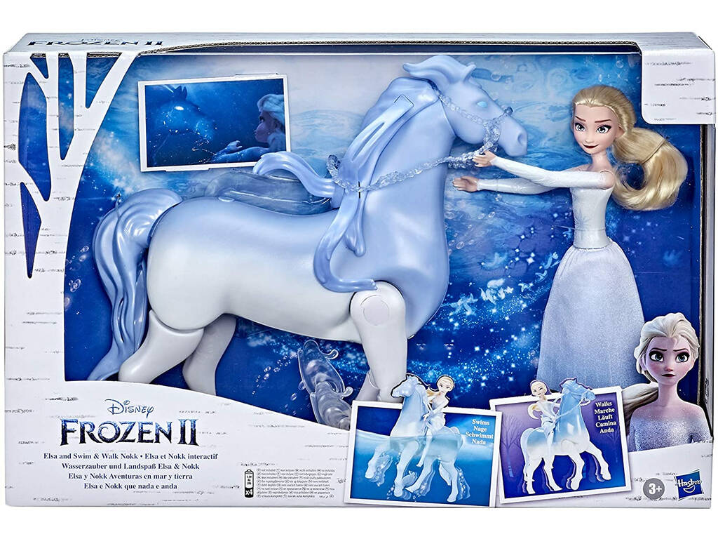 Frozen II Elsa e Nokk Aquáticos Hasbro E6716