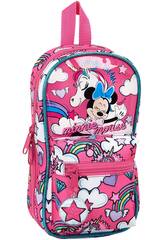 Plumier Sac � Dos Minnie Mouse avec des Accessoires Safta 412012747