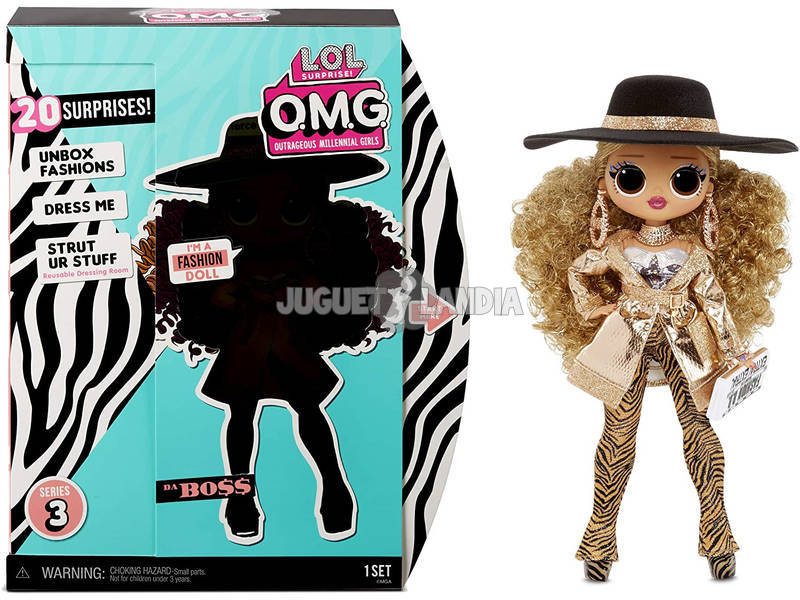 LOL Surprise Omg Fashion Serie 3 Bambola Da Boss Giochi Preziosi LLUE0210