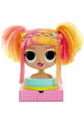 LOL Surprise Omg Styling Head Neonlicious Giochi Preziosi LLUB1000