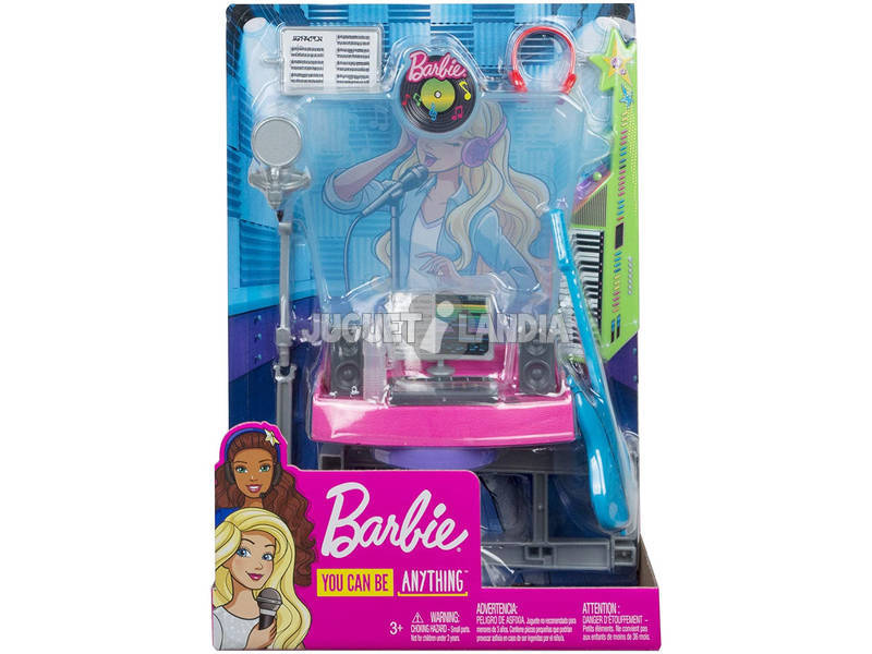Barbie Sala di Registrazione Mattel GJL67