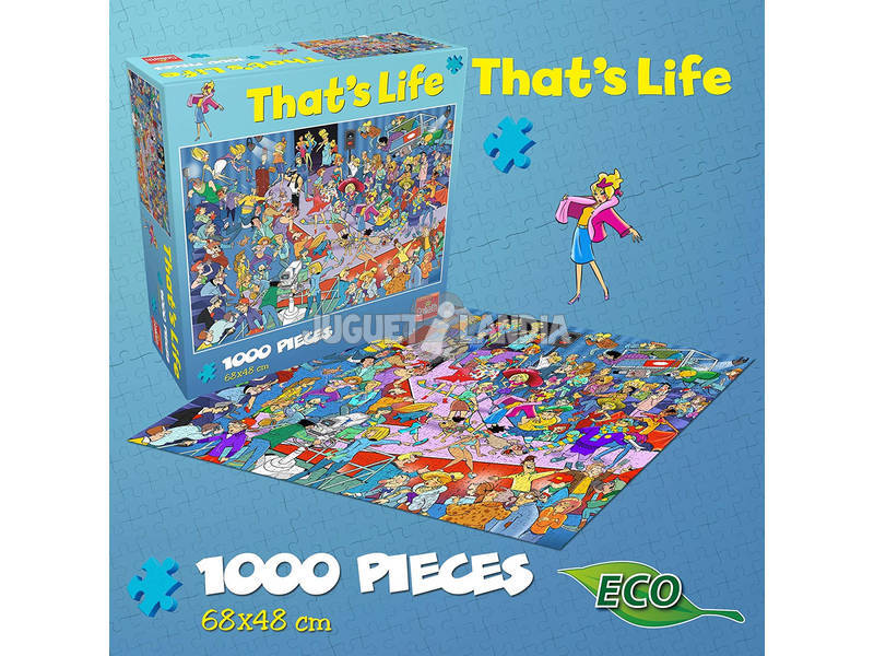Puzzle 1000 Teile That's Life Modeschau Goliath 371424