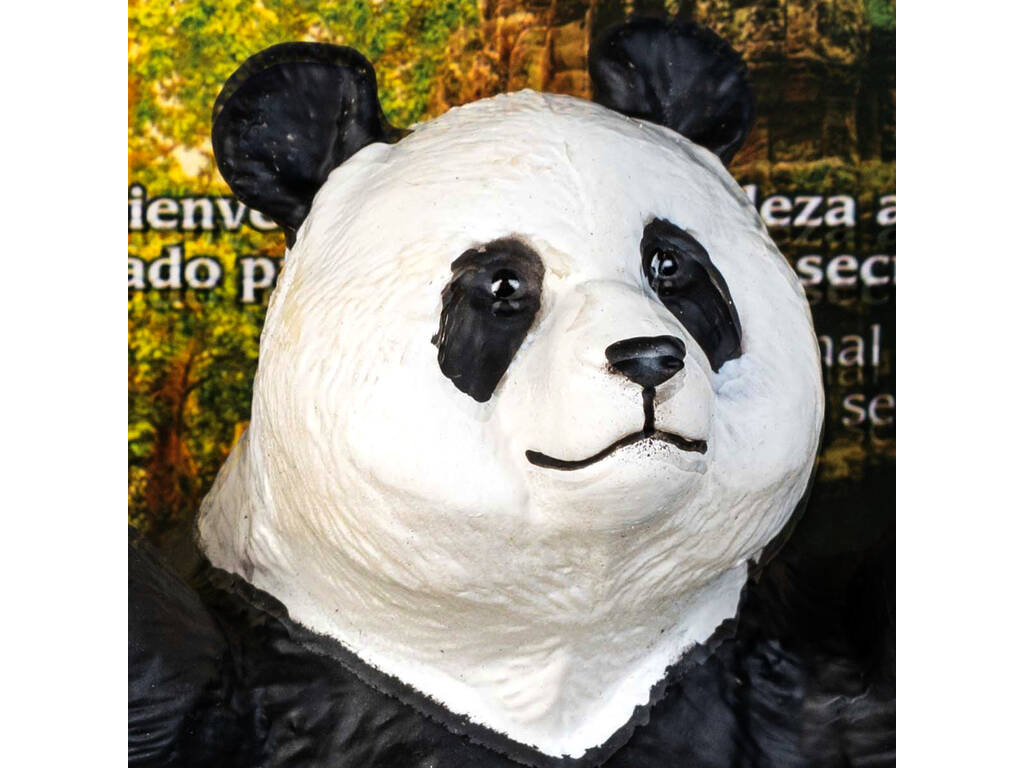 Mundo Animal Figura Oso Panda 12 cm.