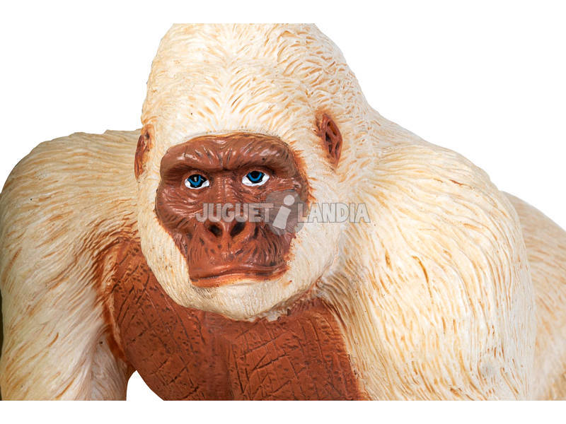 Mundo Animal Figurine Gorille Blanc 15 cm.