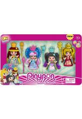 Pinypon Pack Queens 4 Figurines Famosa 700015821