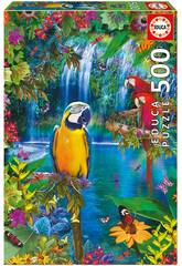 Puzzle 500 Tropisches Paradis Educa 15512