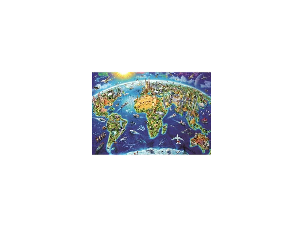 Puzzle 2000 Simboli del Mondo Educa 17129