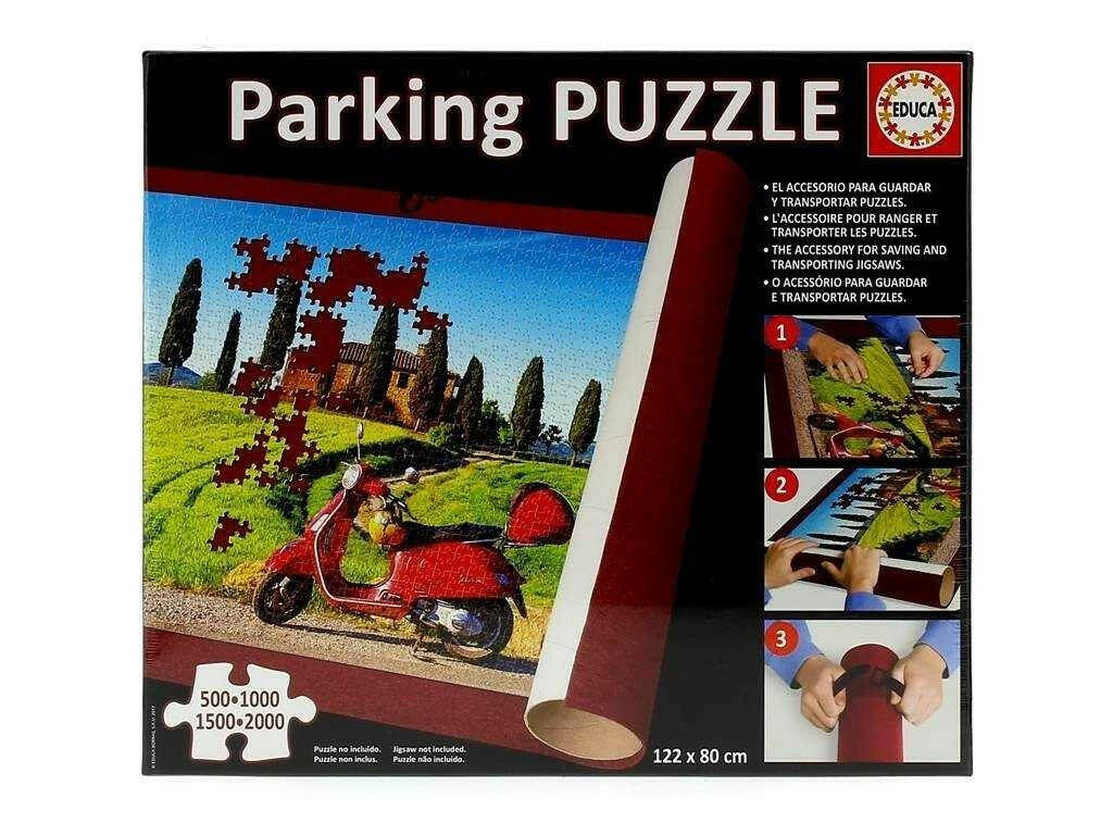 Parking puzzle 1500 - Tapete Guardapuzzles - J de juegos - Puzzle