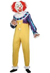 Disfraz Adulto Hombre Creepy Clown Talla L