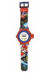 Super Mario Reloj Proyector Digital con 20 Proyecciones Lexibook DMW050NI