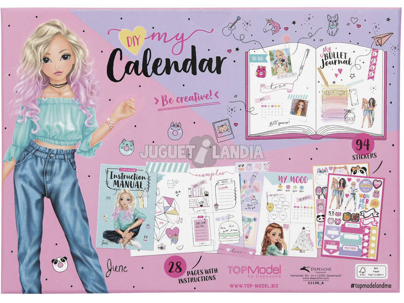 TopModel Erschaffe deinen Kalender Candy Cake 11139
