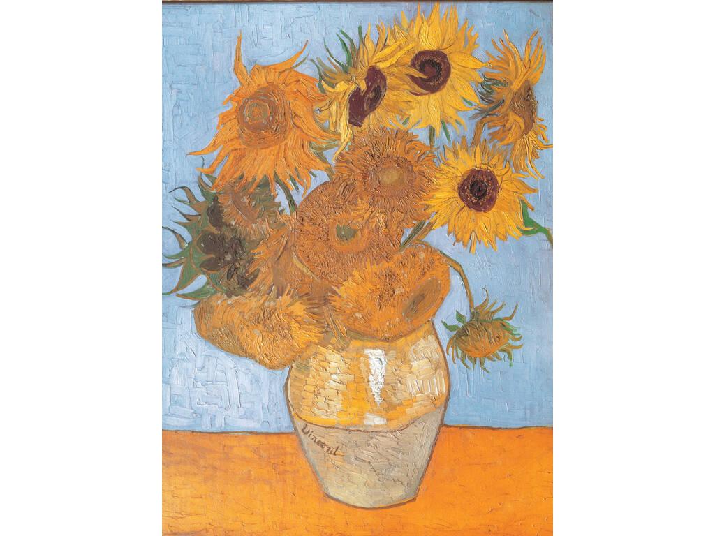 Puzzle 1000 Van Gogh: Os Girassóis Clementoni 31438