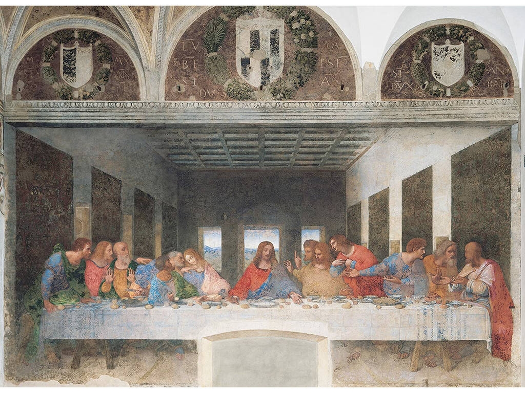 Puzzle 1000 Leonardo Da Vinci: Das Letzte Abendessen Clementoni 31447