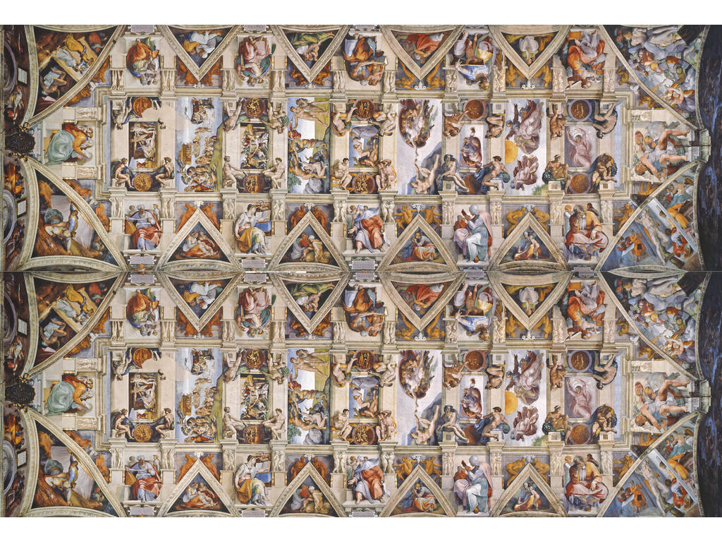 Puzzle 1000 Michelangelo: A Capela Sistina Clementoni 39498