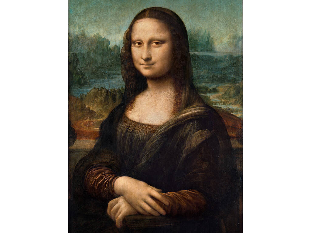 Puzzle 1000 Leonardo Da Vinci: Mona Lisa Clementoni 31413