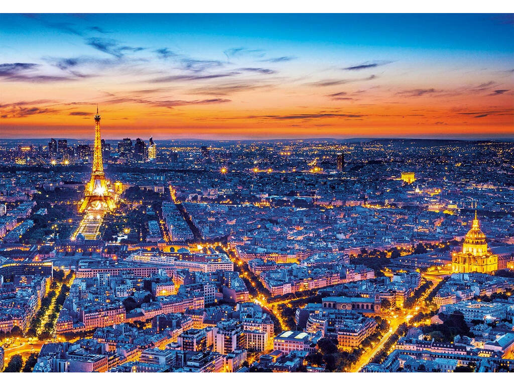 Puzzle 1.500 Vista di Parigi di Clementoni 31815