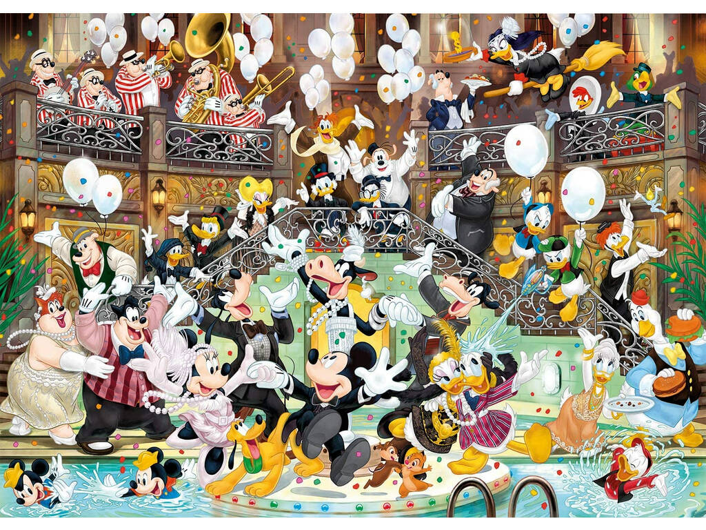 Puzzle 6000 Soirée de Disney Clementoni 36525