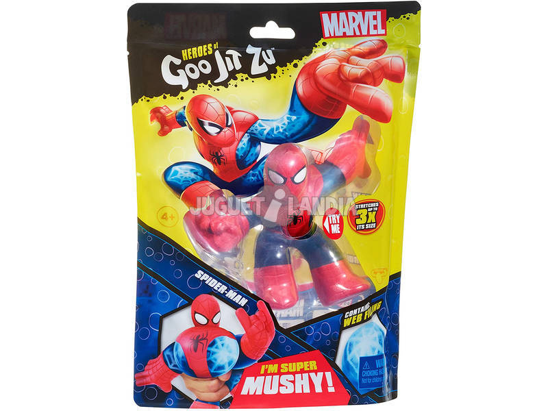 Goo Jit Zu Figura Marvel Héroes Spiderman