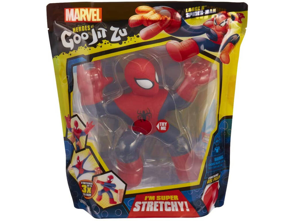Goo Jit Zu Super Héroe Marvel Spiderman Bandai CO41081