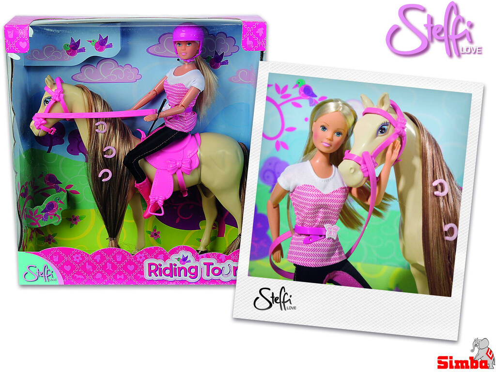 Steffi Love mit Pferd Simba 5730939