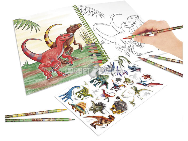 Dino World Malbuch 6852