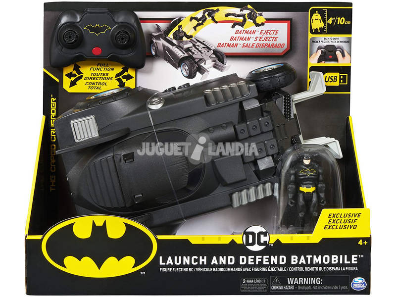 Batman Batmobil Funksteuerung werfe und verteidige Bizak 6192 9230